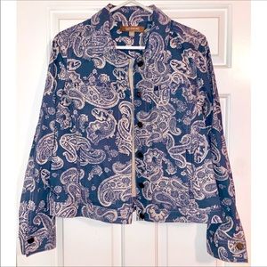 Croft & Barrow Denim Jacket Size 12